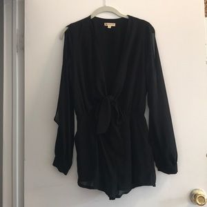 CottonCandy Black romper